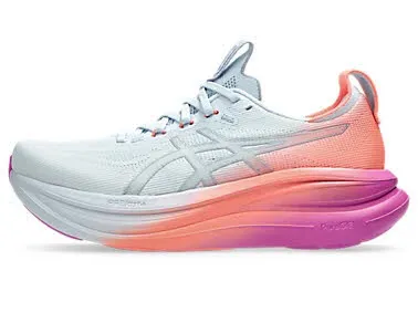 ASICS GEL-NIMBUS 28 Damen Laufschuhe Joggingschuhe sky/digital sakura