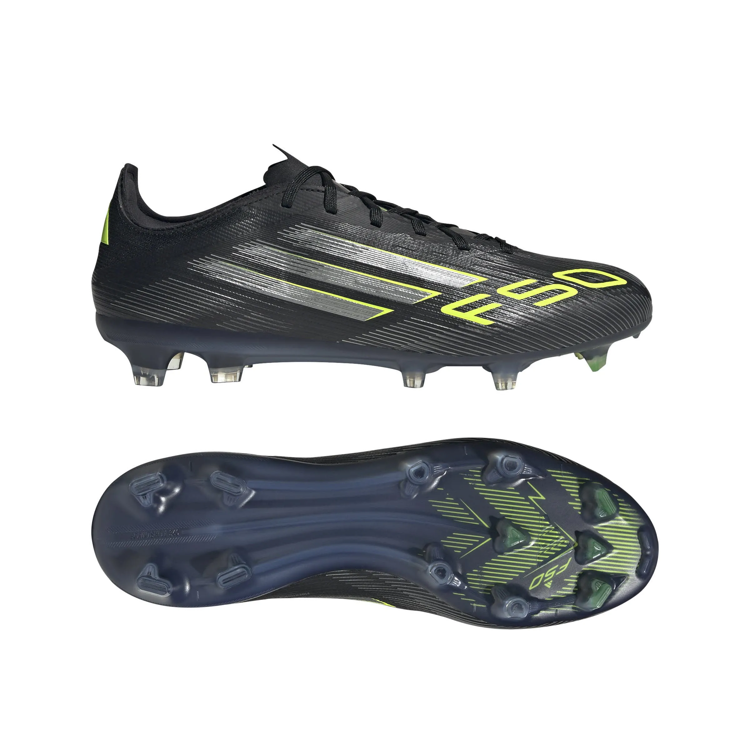 adidas F50 PRO FG Unisex Fußballschuhe Stollenschuhe cblack/ironmt/luclem