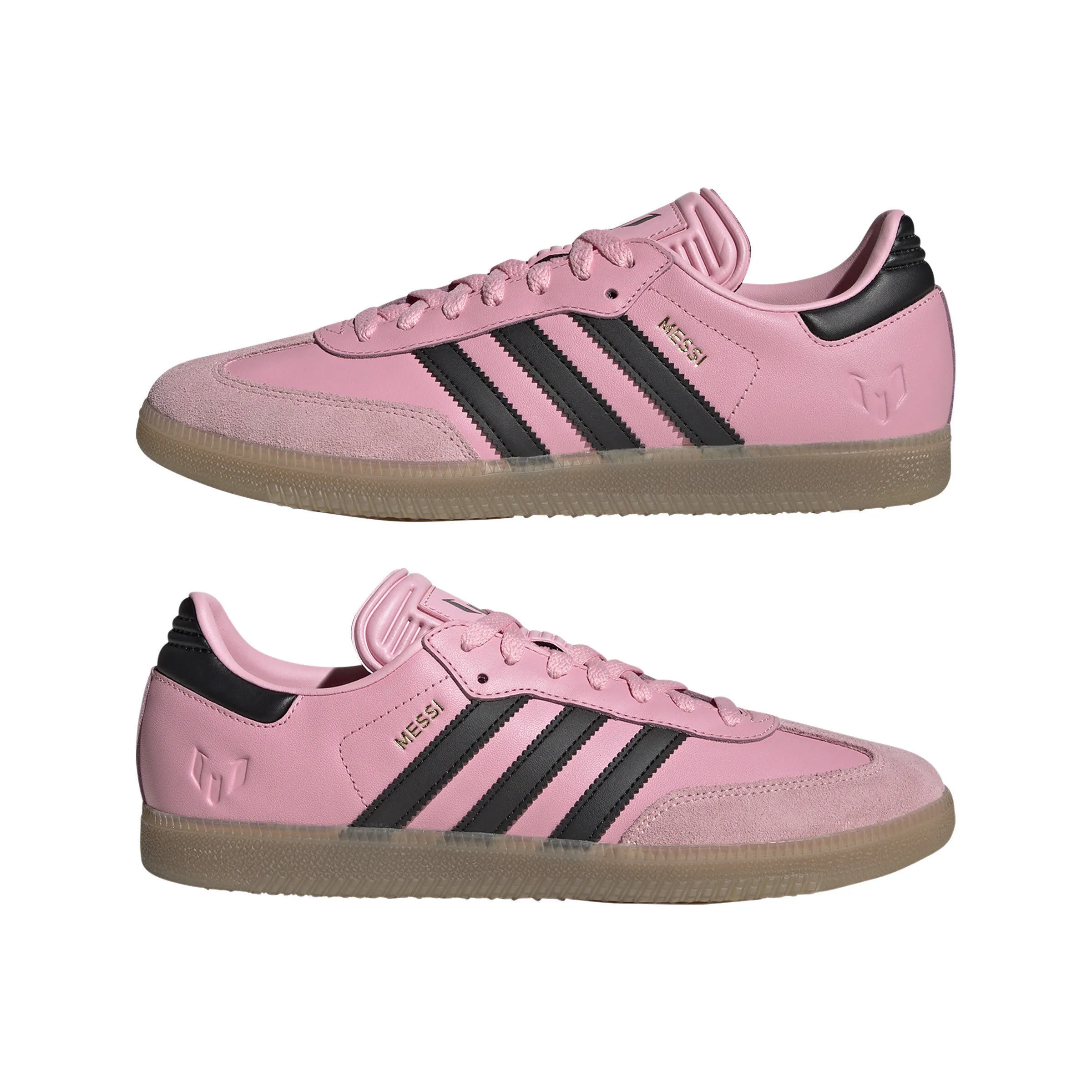 adidas SAMBA MESSI Damen Hallenschuhe Fußballschuhe pink/schwarz