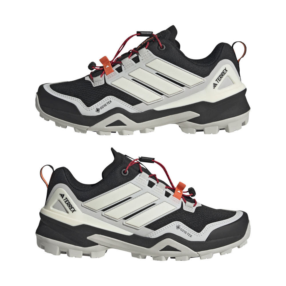 adidas TERREX SKYCHASER GTX W Damen Wanderschuhe Trekkingschuhe Low schwarz/weiß