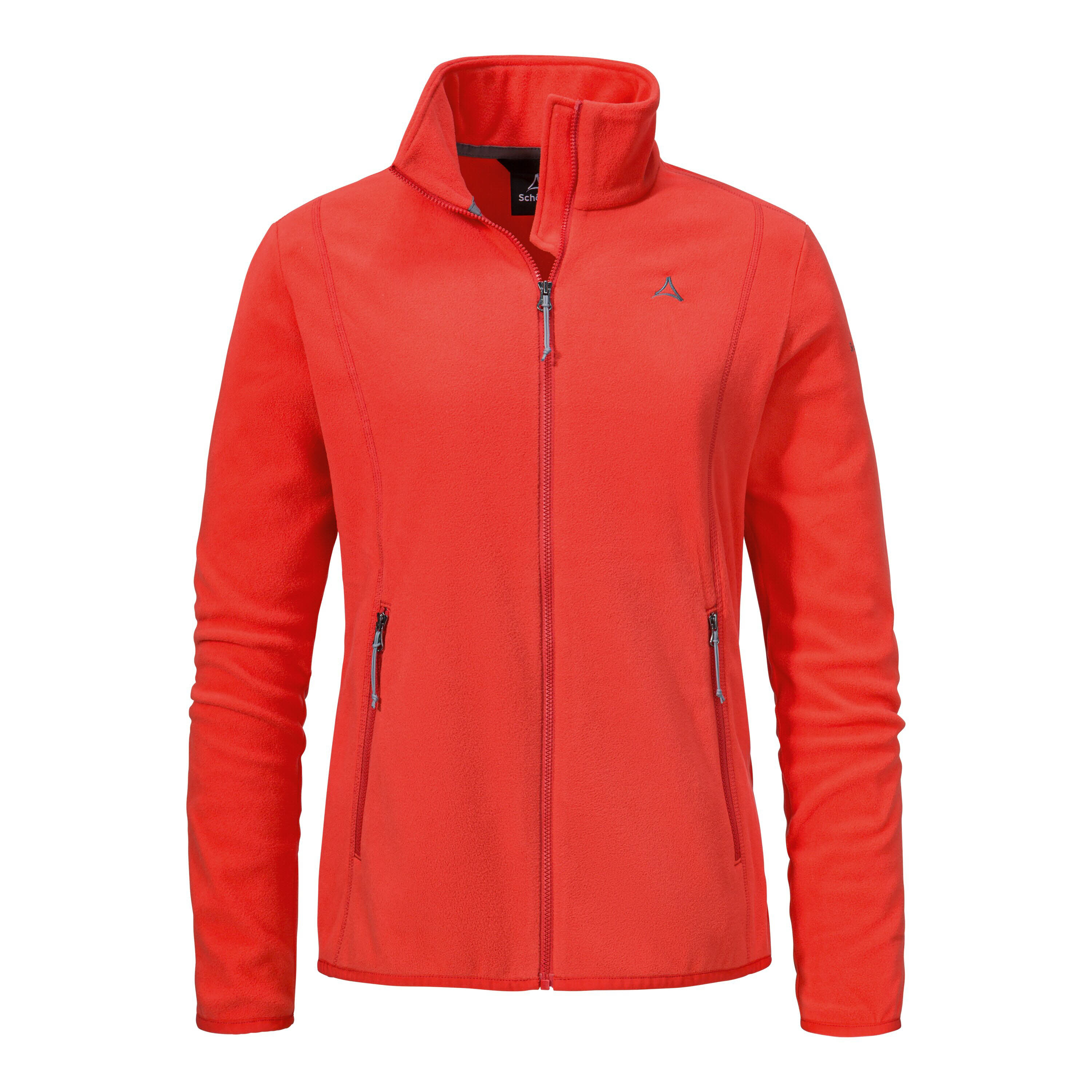 Schöffel Hiking Fleece Jk Style Ash Fleecejacke Damen orangerot