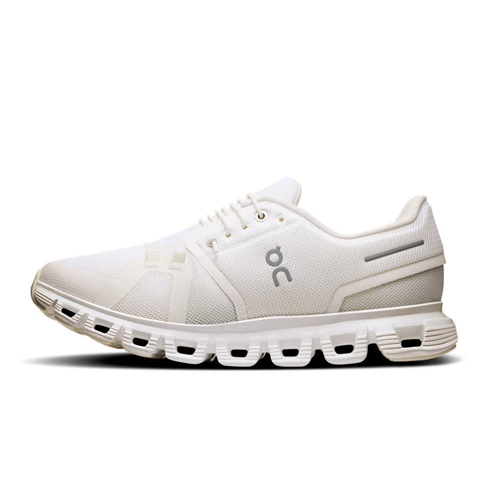 ON Cloud 6 Sneaker Freizeitschuh Damen weiß