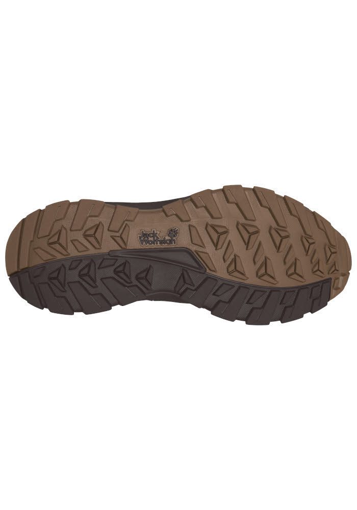 JACK WOLFSKIN WILD QUEST TEXAPORE MID M Winterstiefel Herren braun