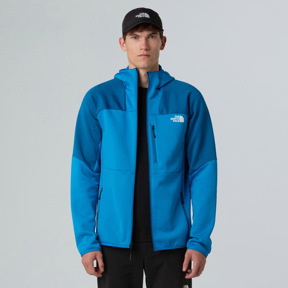 The North Face Meteora Fleece Herren Fleecejacke Freizeitjacke blau Bild 4 The North Face Meteora Fleece Herren Fleecejacke Freizeitjacke blau
