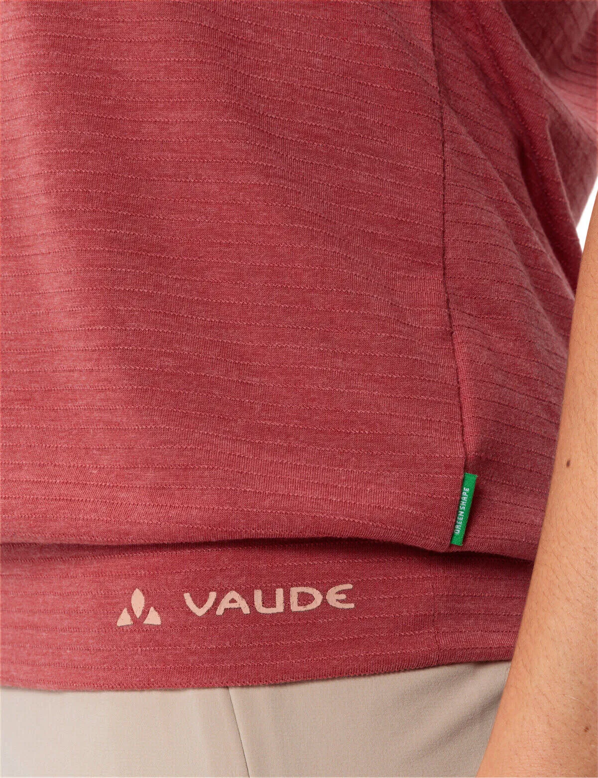 Vaude Skomer T-Shirt III Damen Wandershirt Damen hellrot
