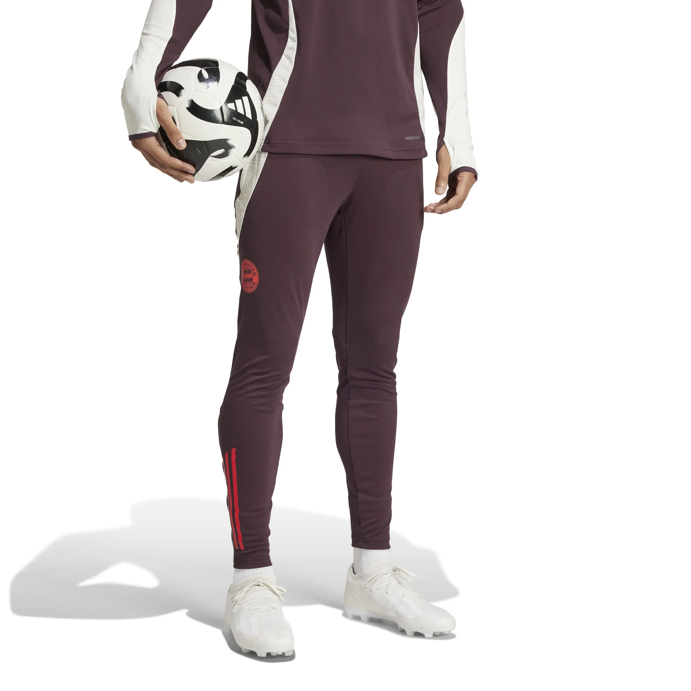 adidas FC Bayern München Tiro 24 Herren Trainingshose rot
