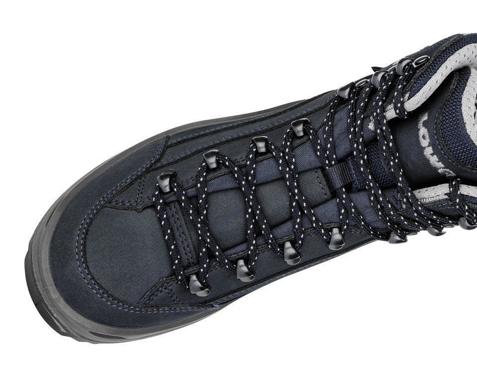 Lowa RENEGADE GTX MID WS Damen Wanderschuhe Trekkingschuhe navy/grau