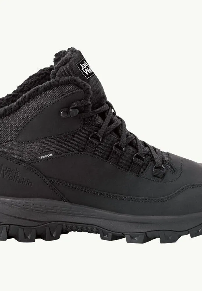 Jack Wolfskin EVERQUEST TEXAPORE MID M Herren Winterschuhe Winterstiefel Winterboots schwarz NEU