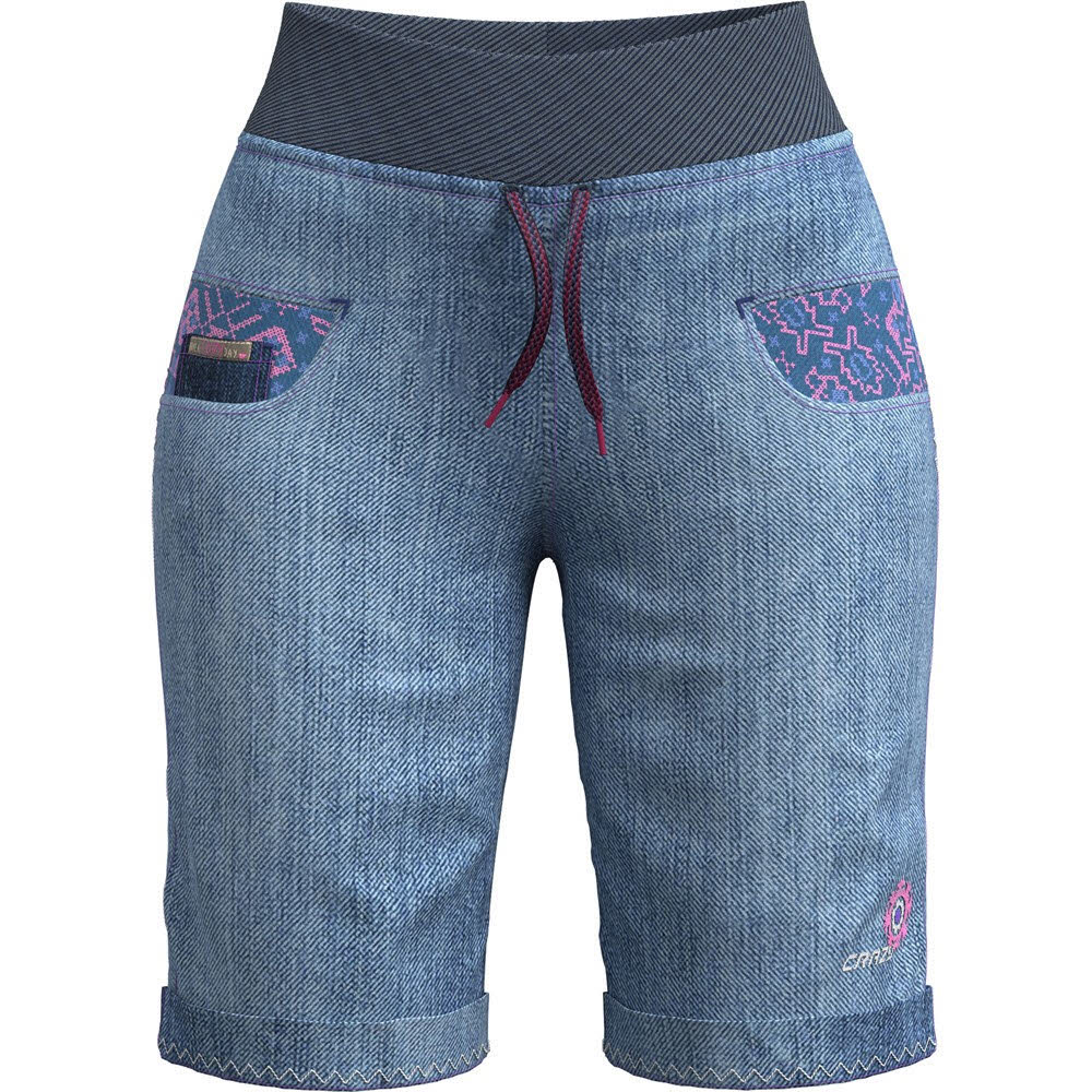 Crazy Idea Aria Short Damen Freizeitshorts Wandershorts hellblau