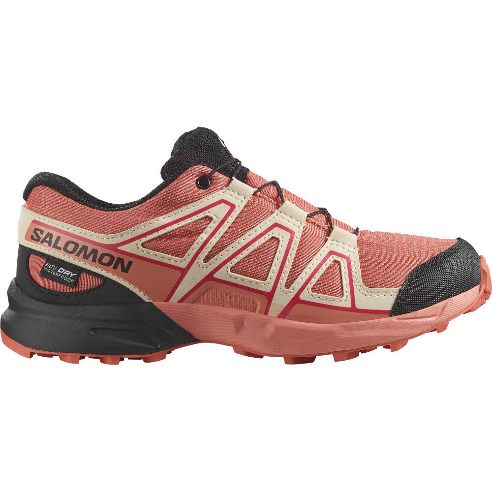 Salomon SPEEDCROSS WP Mädchen Outdoorschuhe Wanderschuhe emberglow