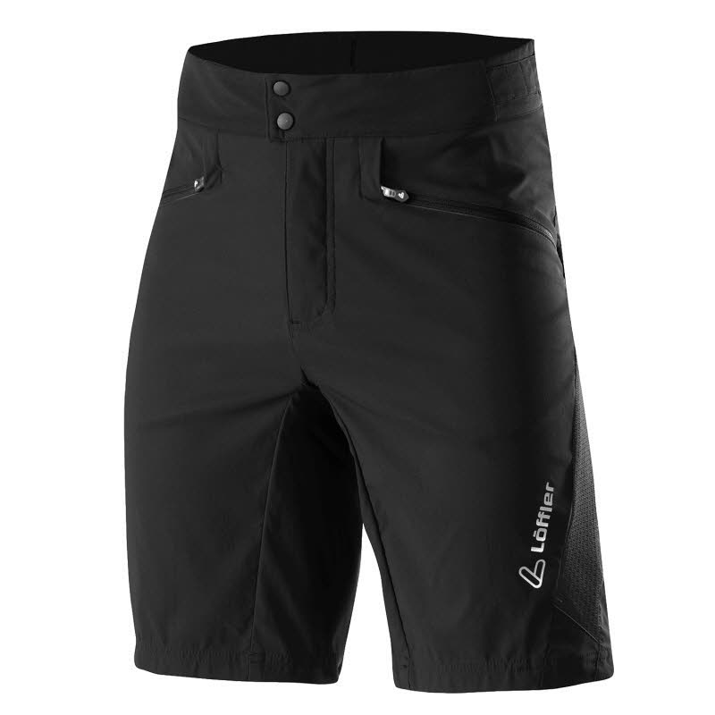 Löffler BIKE SHORTS SWIFT-G CSL Radsport-Hose Rad-Shorts Herren schwarz
