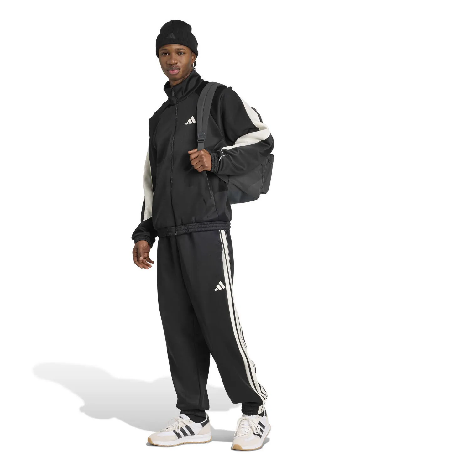 adidas Stadium Trainingshose Herren Jogginghose schwarz