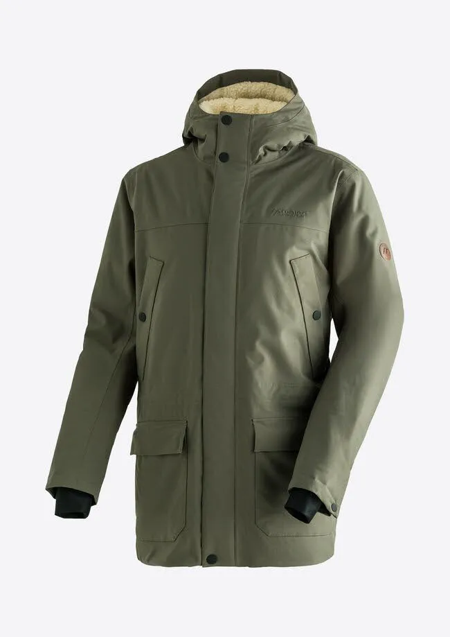 Maier Sports SENNE Freizeitjacke Winterjacke Herren dunkelgrün
