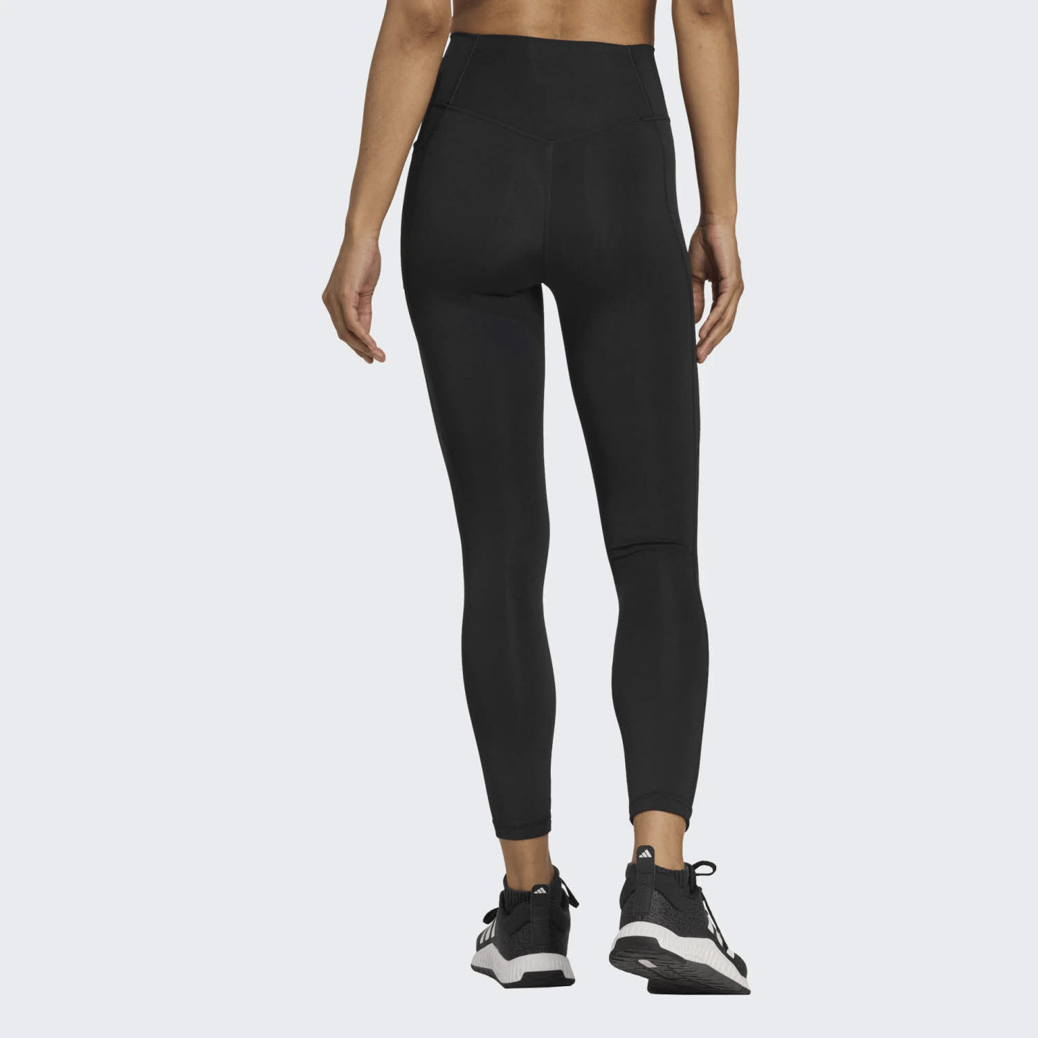 adidas Optime Essentials Workout Damen Leggings Sporthose schwarz