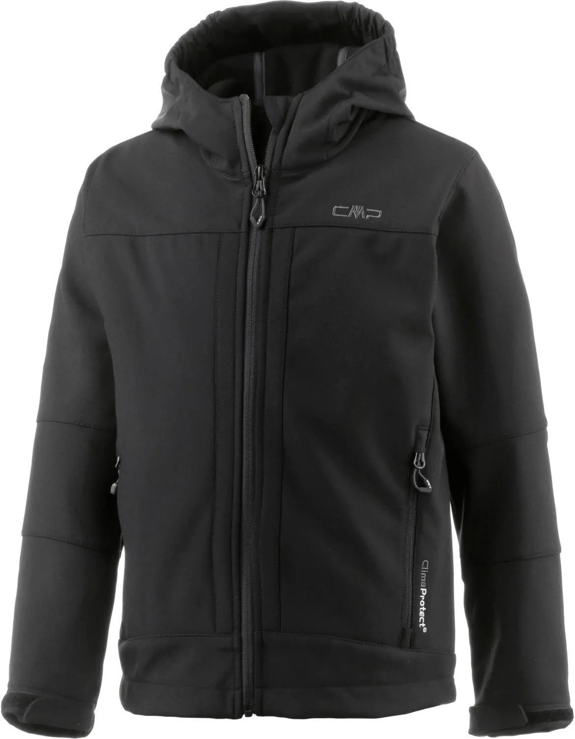 CMP JU-Softshelljacke Jungen wasserdicht Wanderjacke Nero NEU
