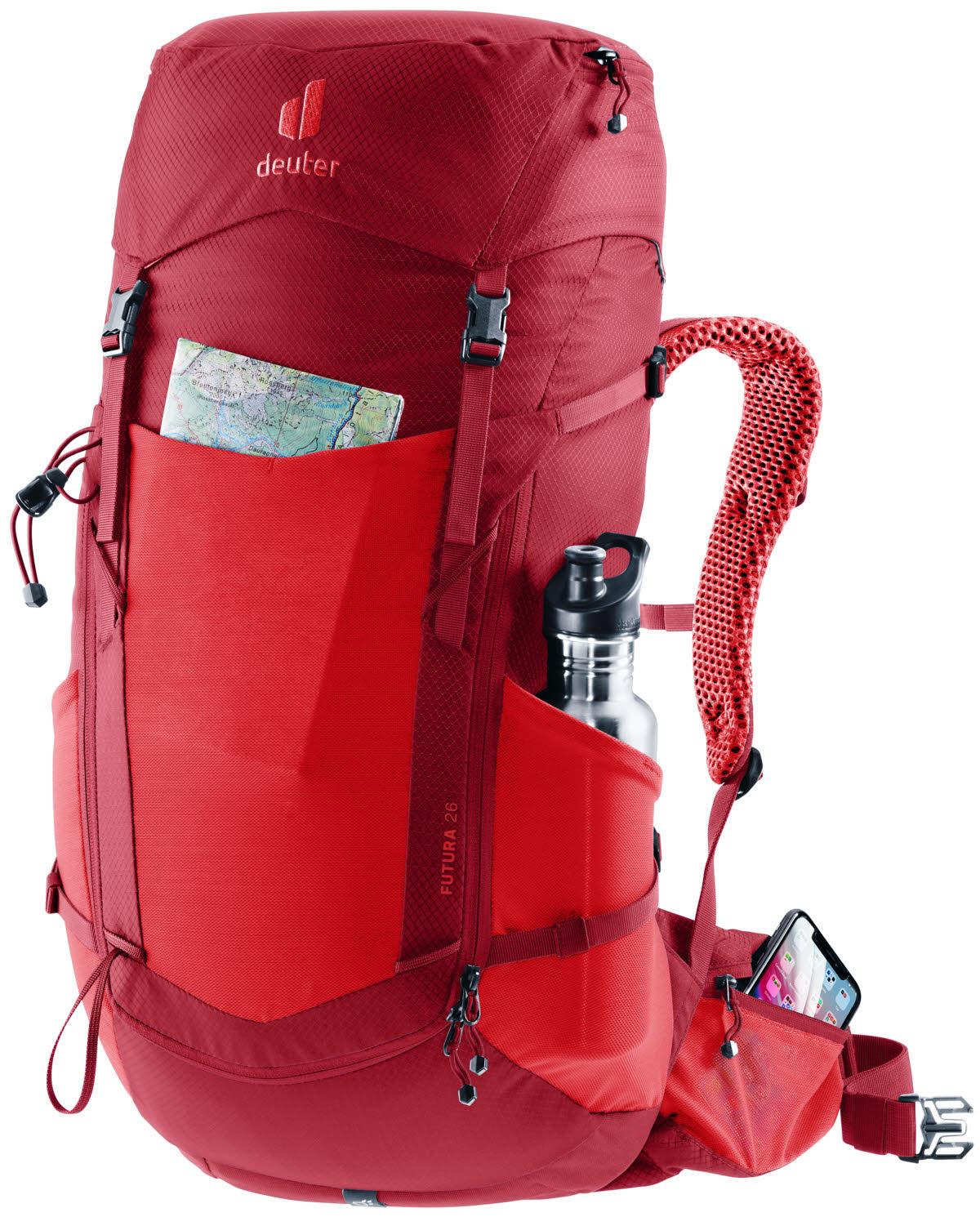 Deuter Futura 26 Wanderrucksack Trekkingrucksack rot