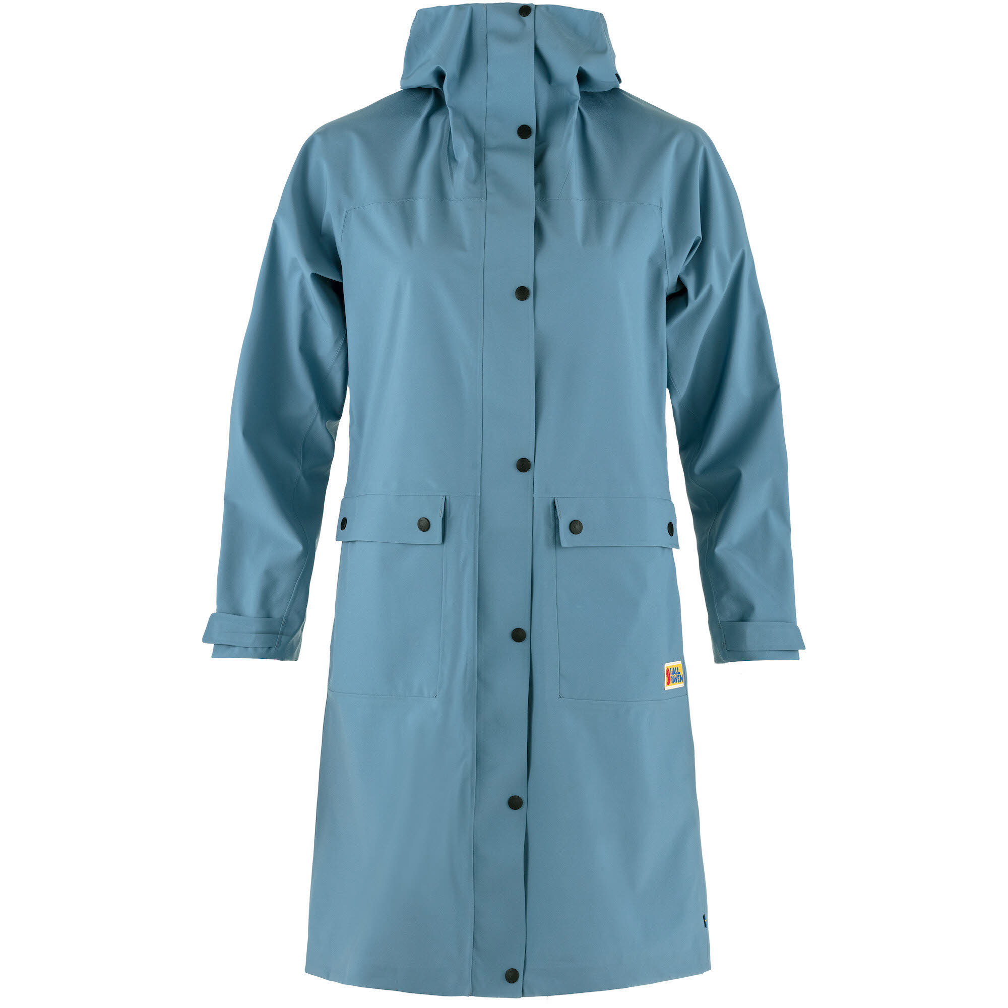 Fjällräven Vardag Rain Parka W Regenparka Regenjacke Damen blau