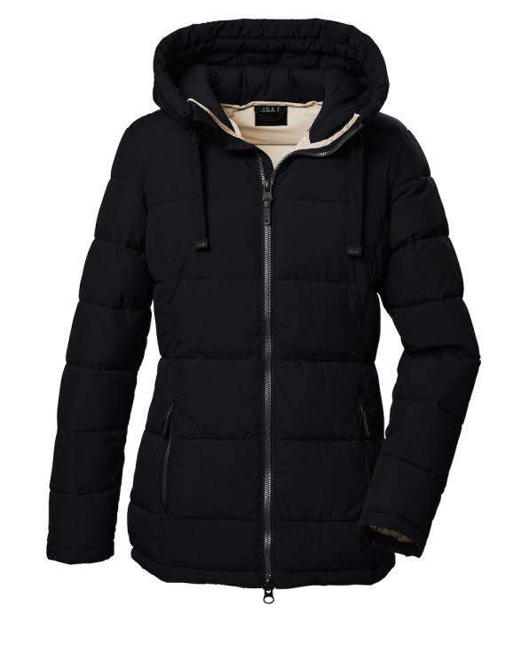 Killtec GW 68 Damen Daunenjacke Kapuzenjacke Funktionsjacke schwarz