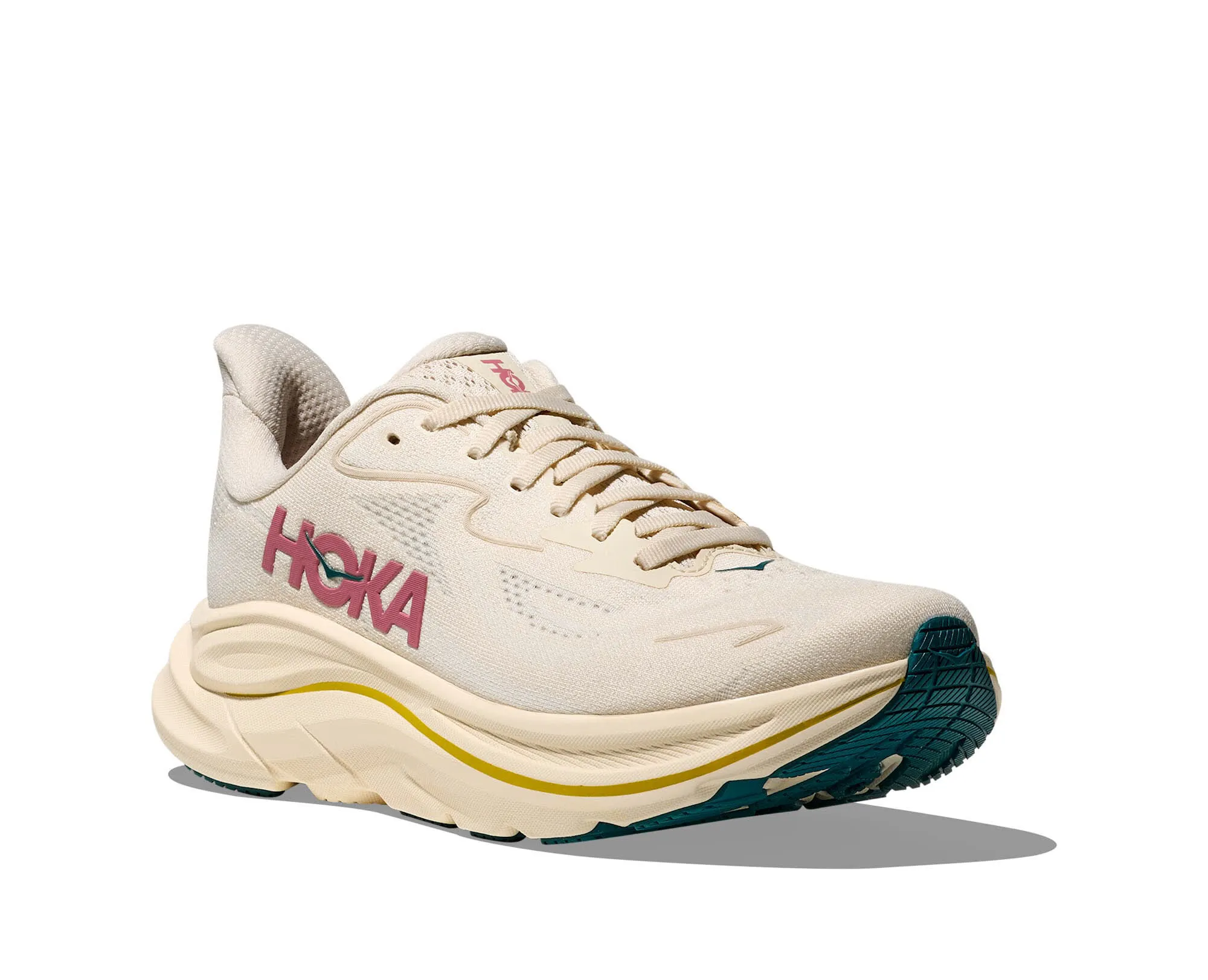 Hoka Clifton 10 Damen Laufschuhe Joggingschuhe beige