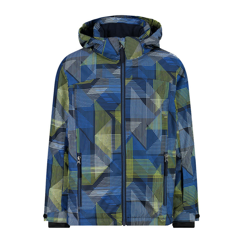 CMP JACKET SNAPS HOOD Kinder Skijacke Winterjacke blau