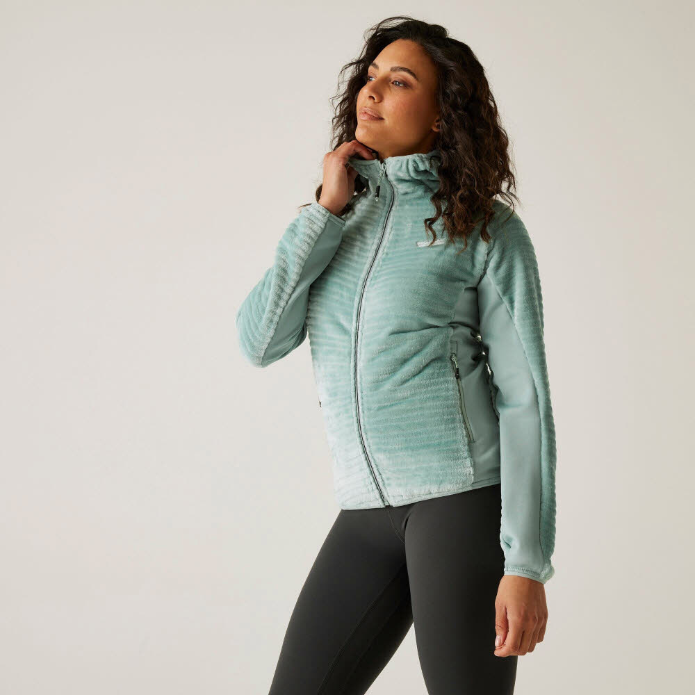 REGATTA JACKE Endra Damen Fleecejacke grün