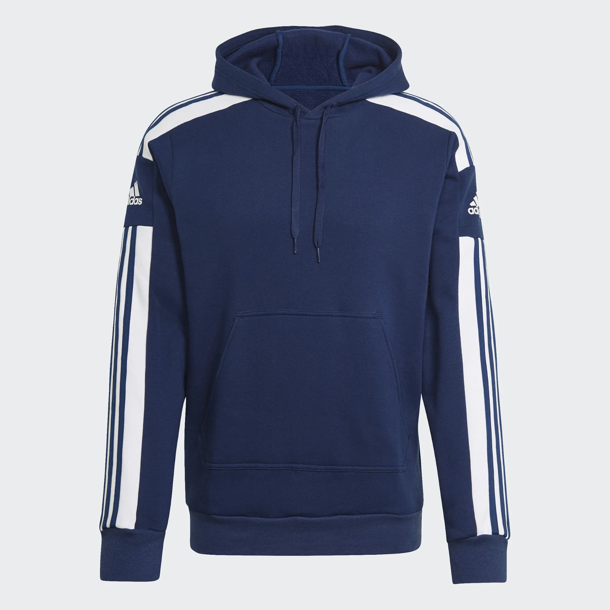 adidas SQ21 SW HOOD Herren Hoodie Kapuze Langarm Sport Freizeit 3-Streifen blau