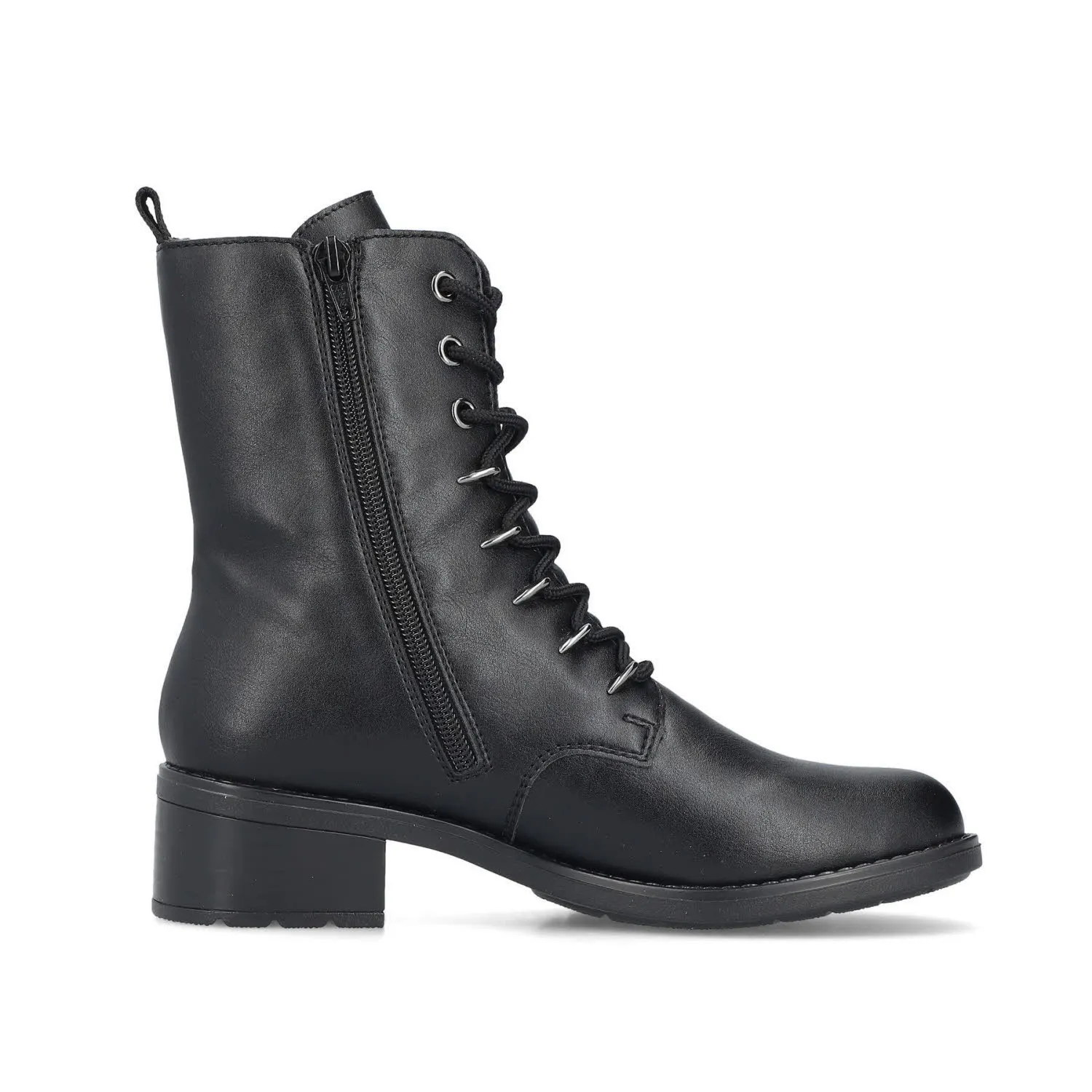 Rieker Damen Stiefelette Stiefel schwarz