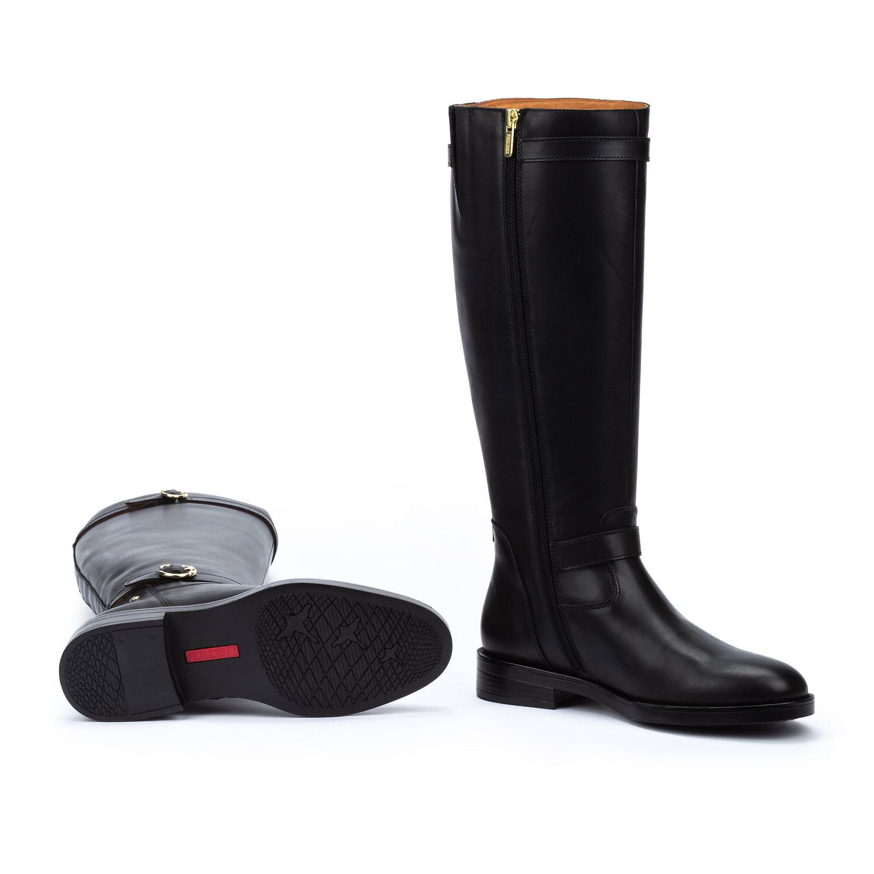 Pikolino Puertllano schwarz Stiefel Damenschuh