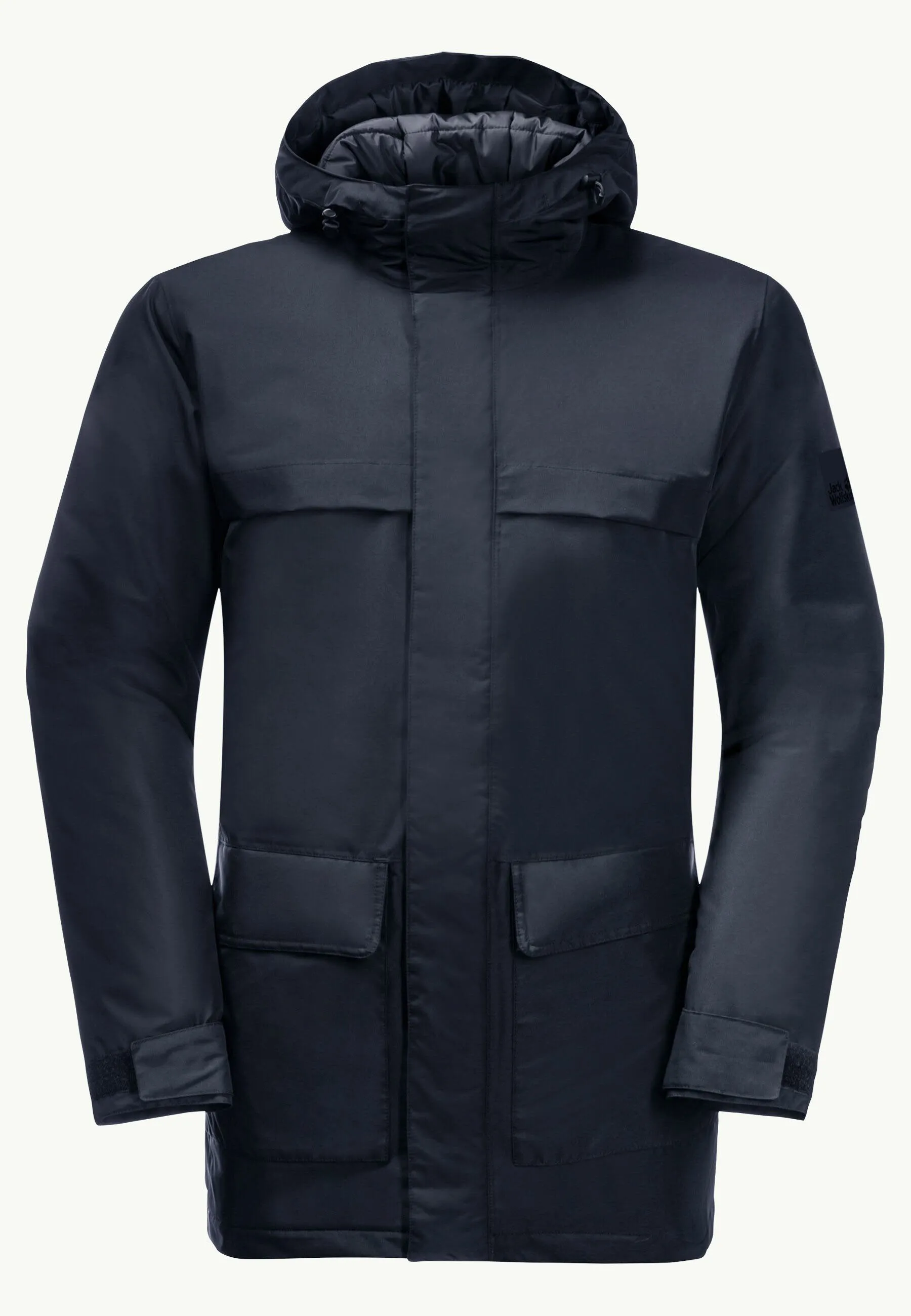Jack Wolfskin Winterlager Parka M Wintermantel Herren dunkelblau