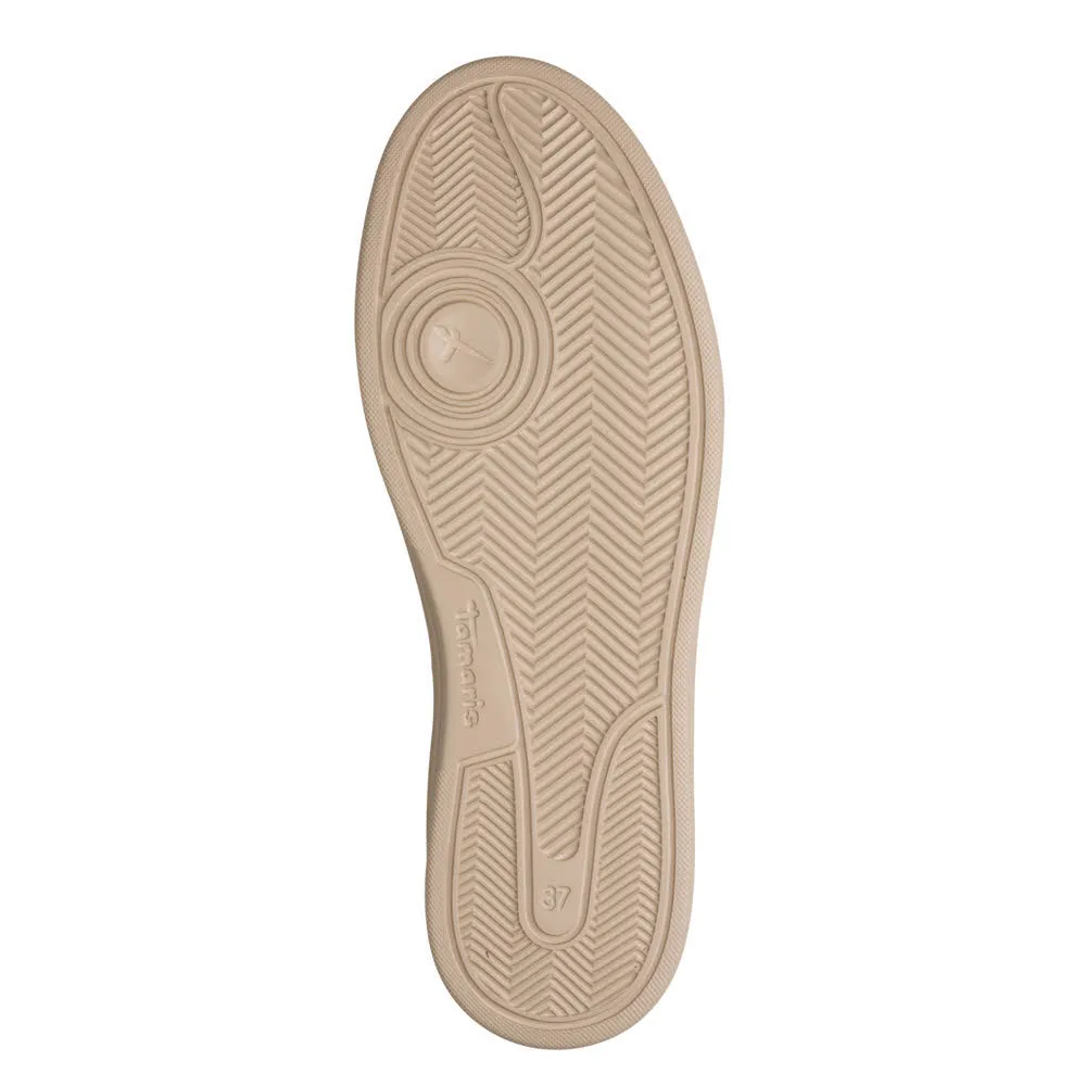 Tamaris Damen Sneaker Schnürer braun