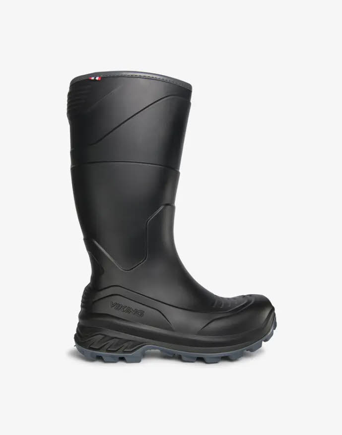 Viking Trophy Icefighter Thermo Boots Gummistiefel Gefüttert Unisex schwarz