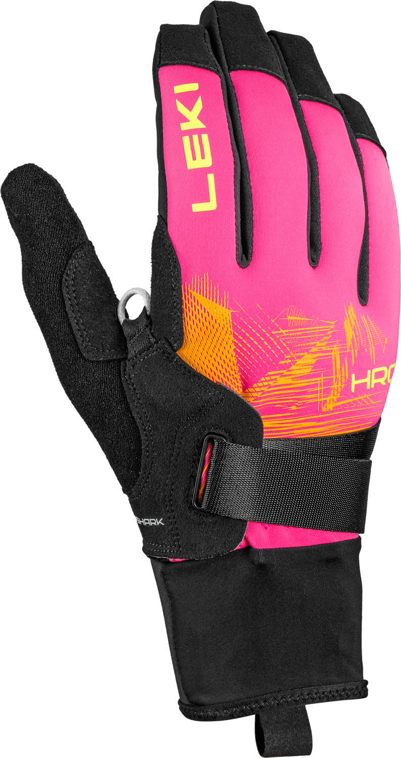 Leki HS HRC Race TR Unisex Langlaufhandschuhe pink/orange