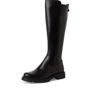 Tamaris Damen Boots Stiefel Slipper schwarz