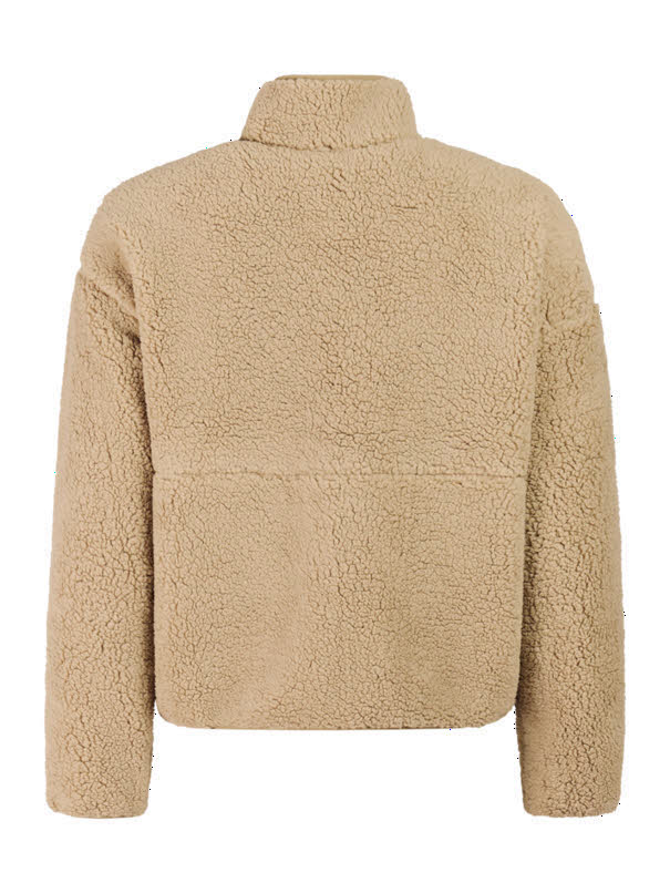 Protest PRTLUX outdoor fullziptop Damen Fleecejacke bamboo beige