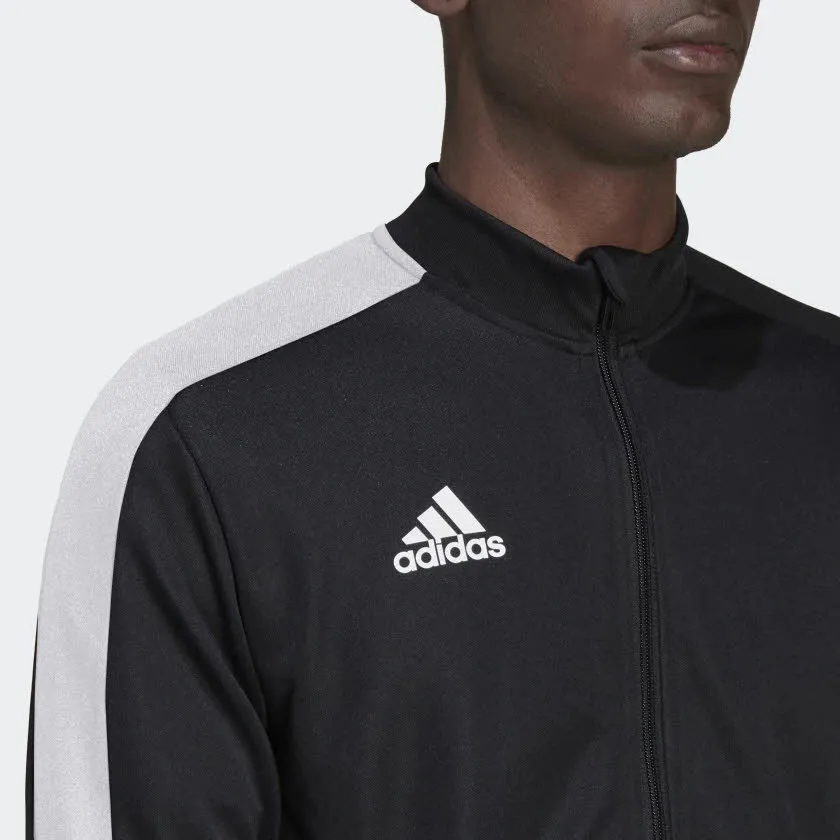 adidas Tiro ESSENTIALS Herren Sport Trainingsweste Fußballjacke schwarz NEU