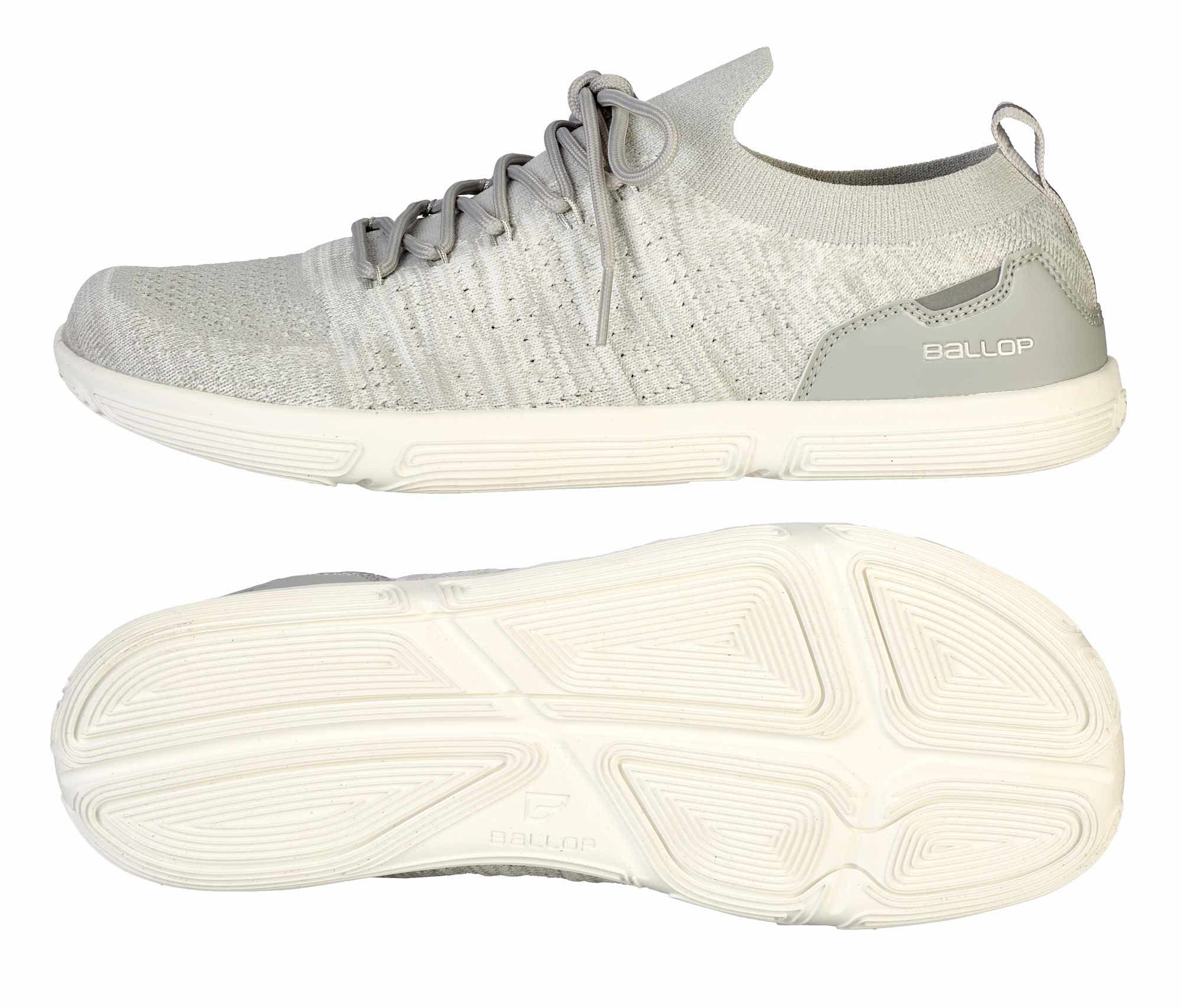BALLOP Barfußschuhe Movel Erwachsene Unisex hellgrau
