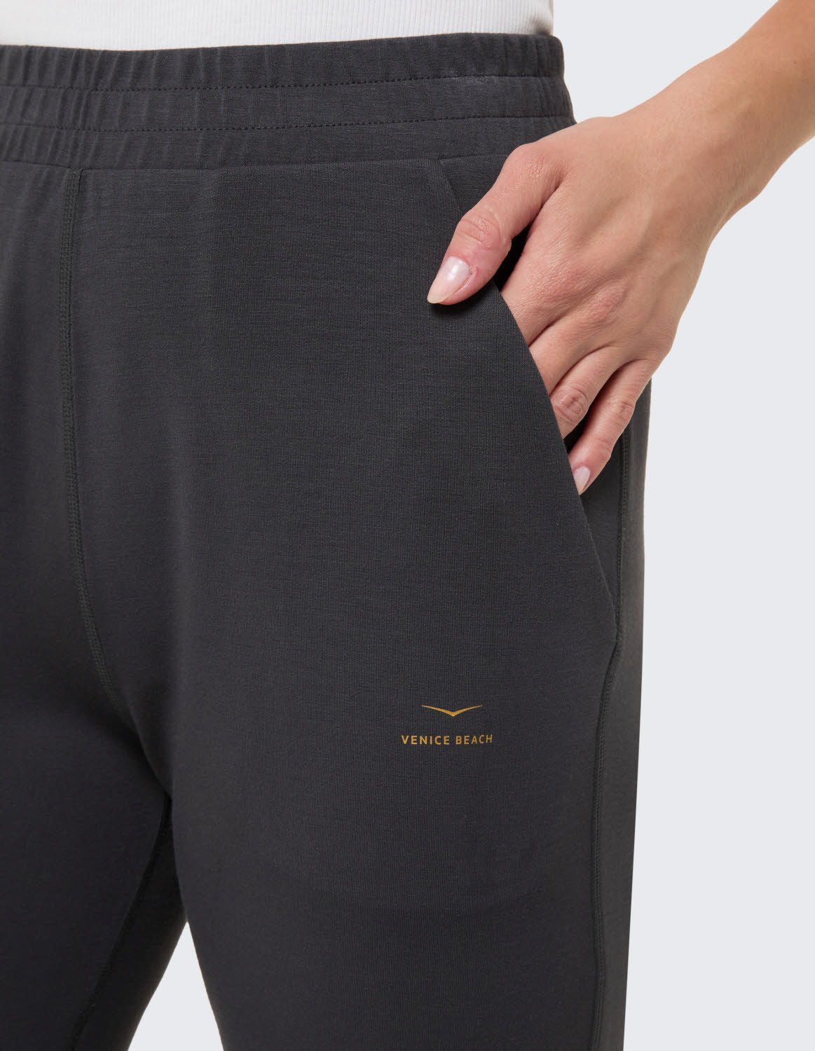 VENICE BEACH DA VB_Addie 4069 Pants 1/1 Damen Hose lang grau/anthracite