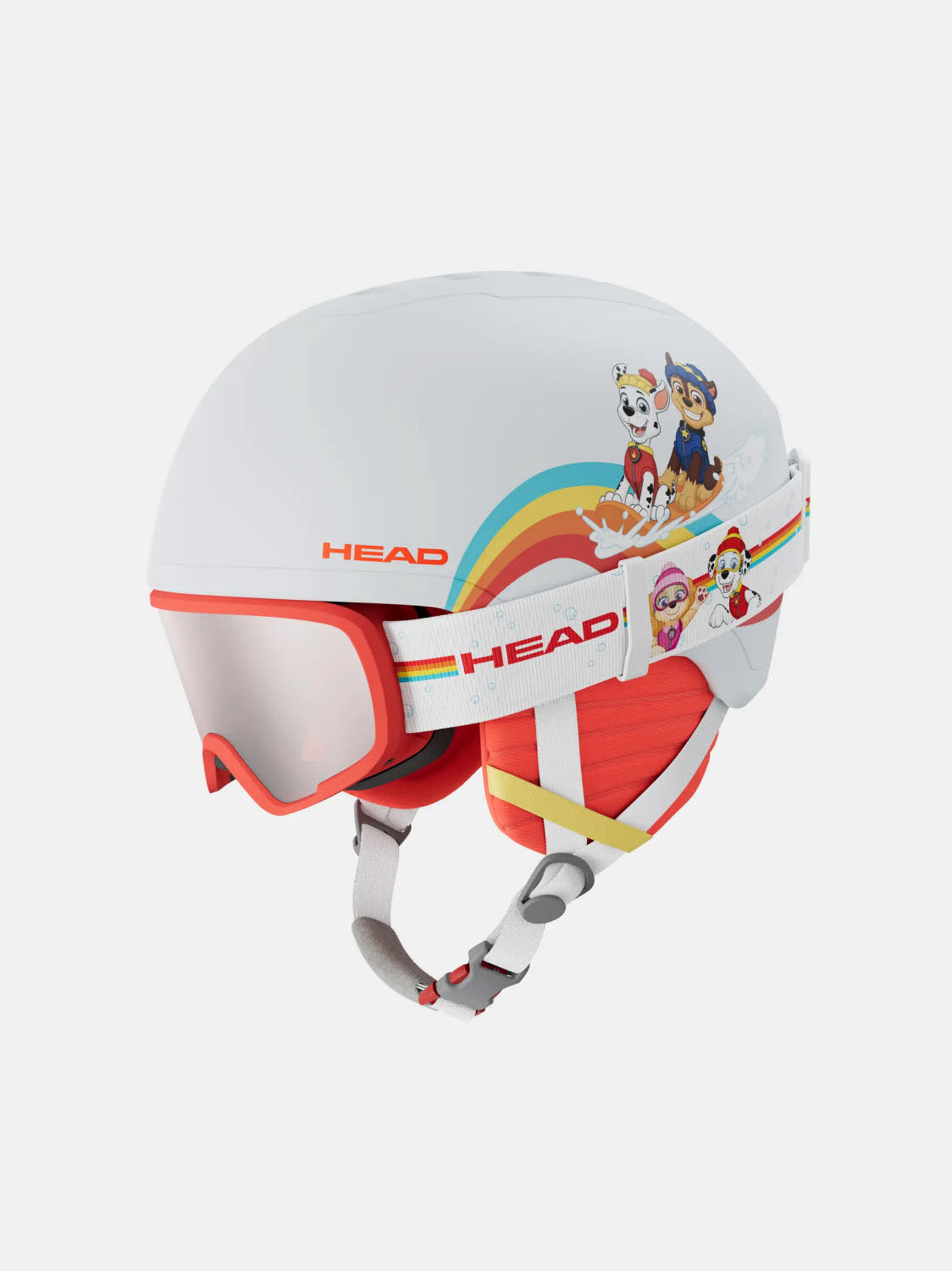 Head YUKI SET Kinder Skihelm Snowboardhelm paw sky