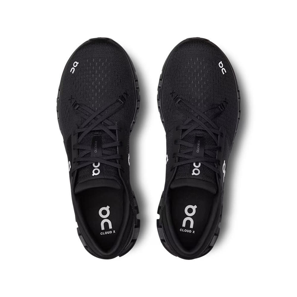 ON Cloud X 4 Freizeitschuhe Sneaker schwarz