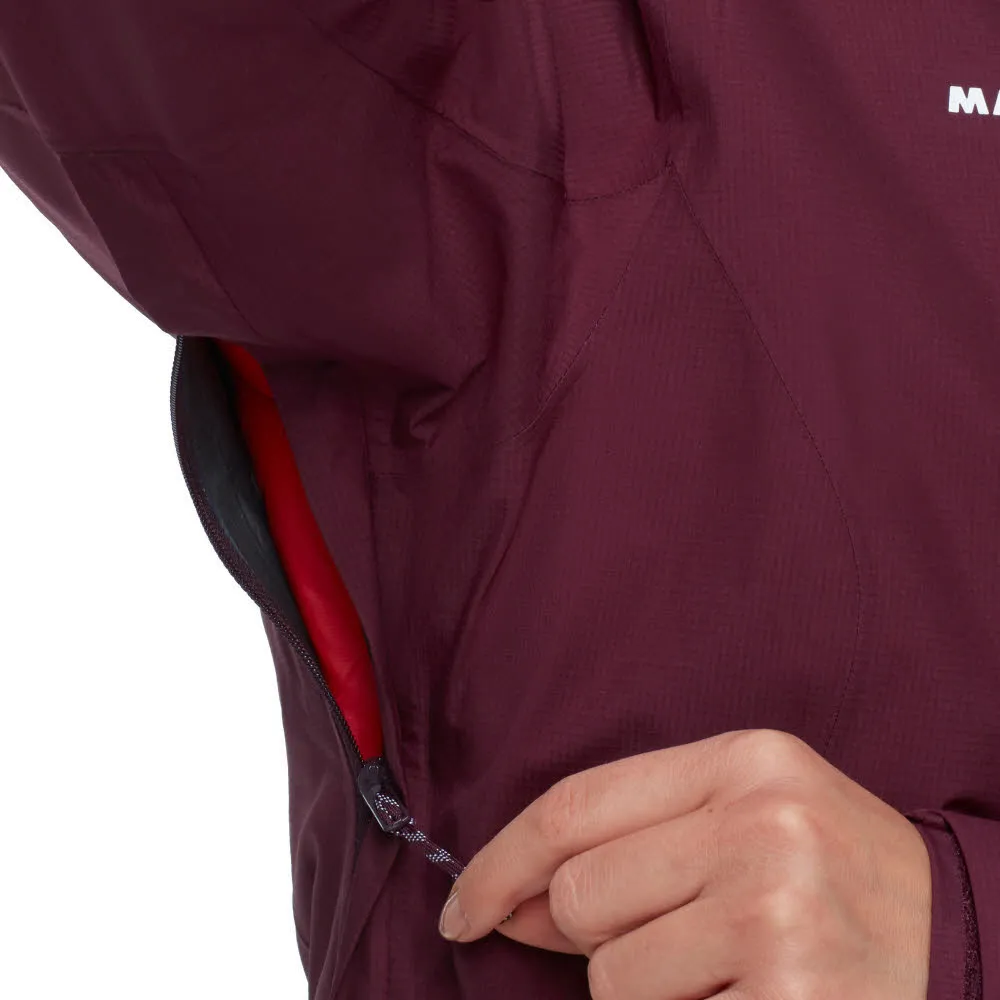 Mammut Alto Light 3 in 1 HS Hooded Jacket Damen Freizeitjacke Kombijacke rot
