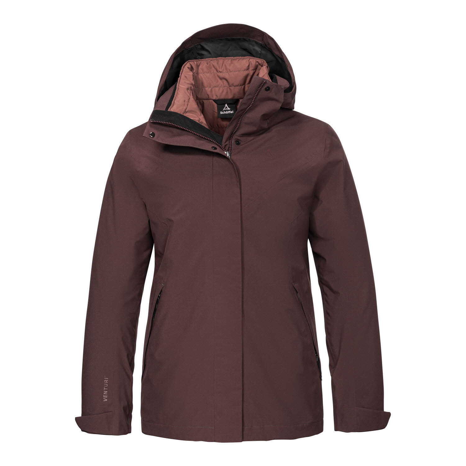 Schöffel 3in1 Jacket Style Tamina WMS Damen Wanderjacke Multifunktionsjacke dark twilight