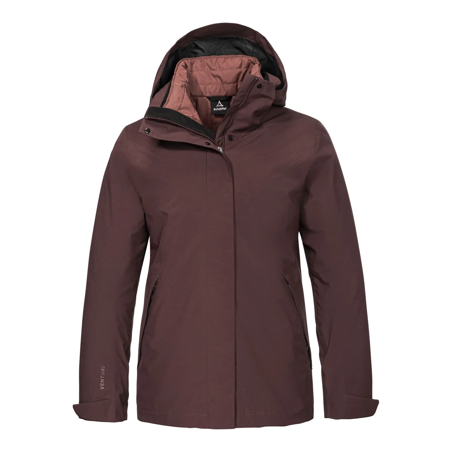 Schöffel 3in1 Jacket Style Tamina WMS Damen Wanderjacke Multifunktionsjacke dark twilight