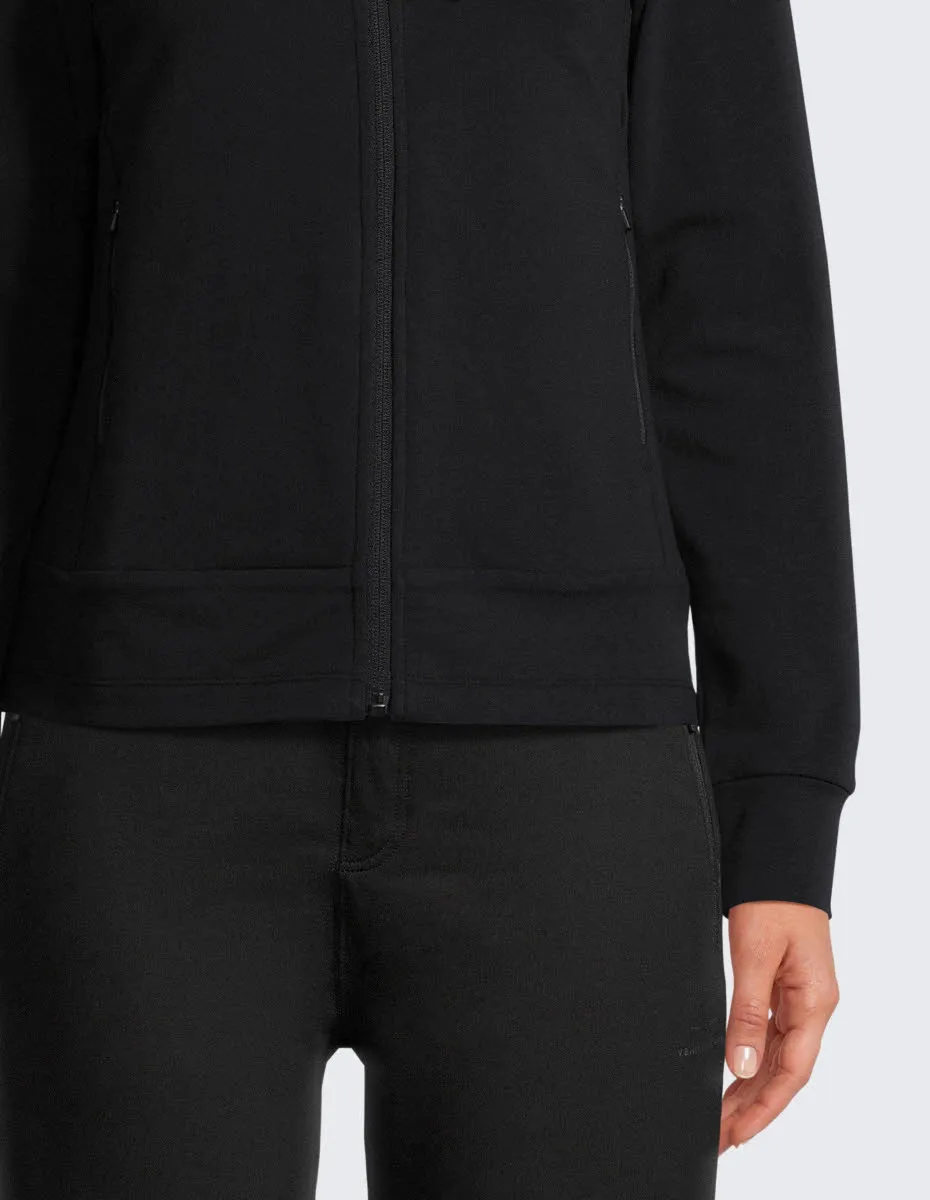 Venice Beach FLORENCE Damen Sweatjacke Zip-Jacke schwarz