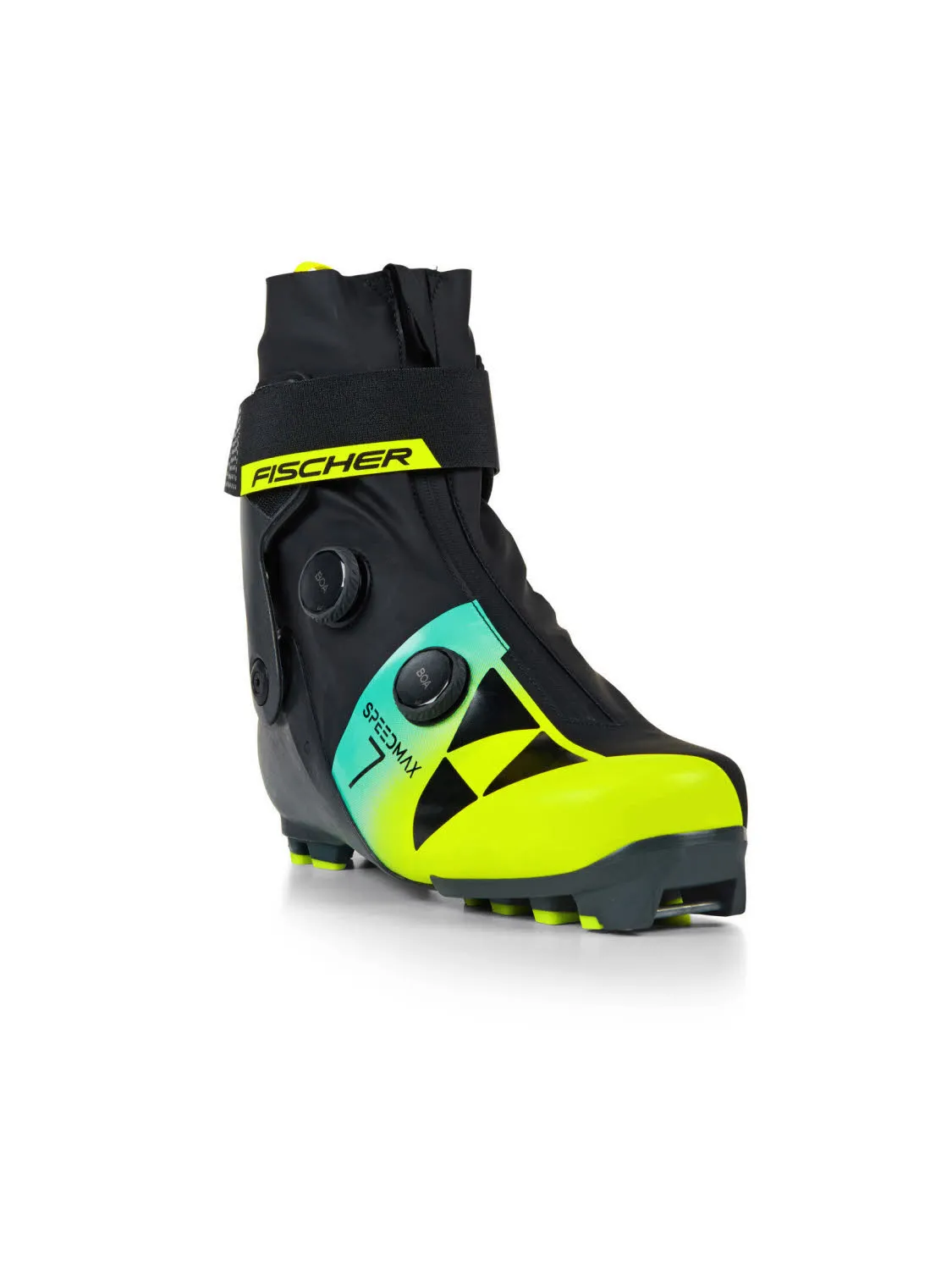 Fischer SPEEDMAX 7 SKATE BOA Unisex Skatingschuhe Langlaufschuhe schwarz