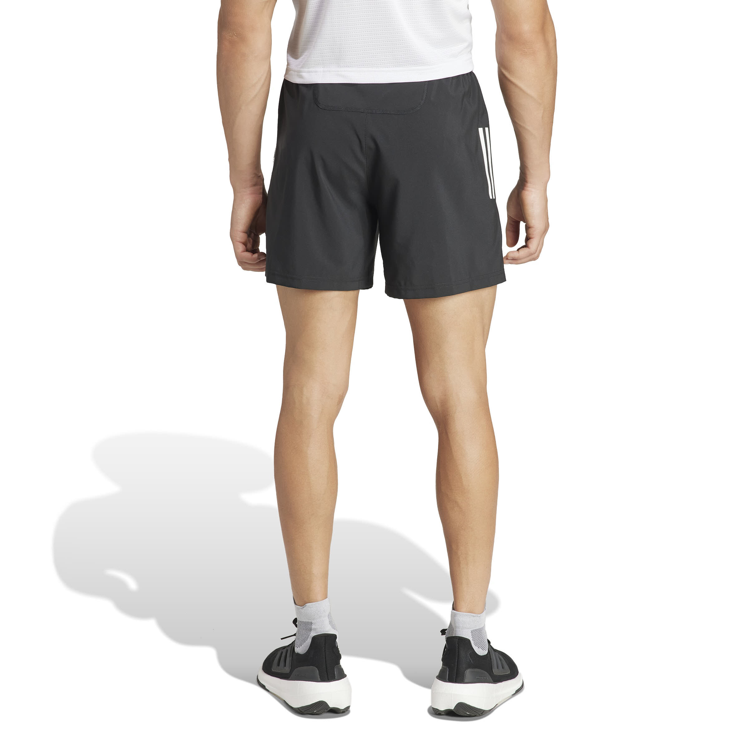 adidas Own The Run Shorts Laufshorts Herren schwarz