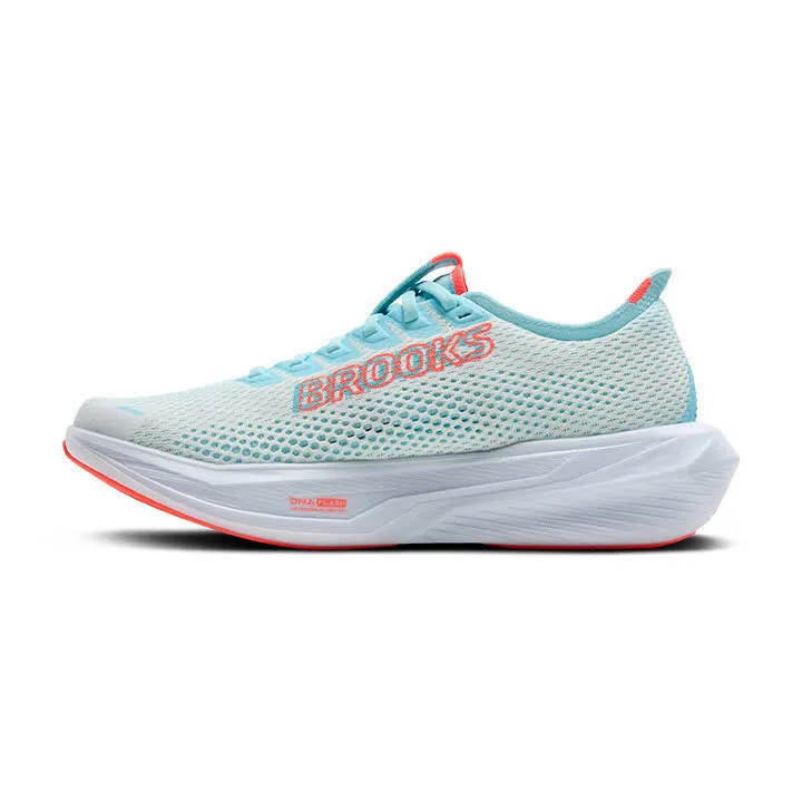 Brooks Hyperion 3 Damen Laufschuhe Joggingschuhe white/pink clay/atomizer