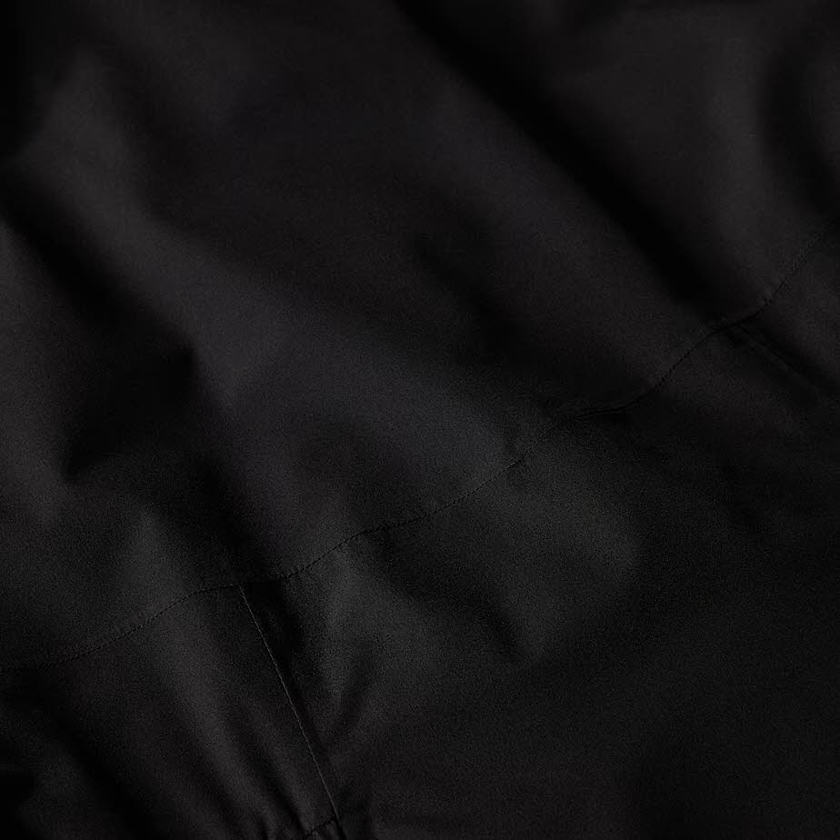 Hikesteller Parka-Shelljacke Damen schwarz