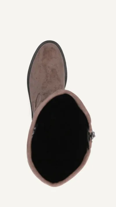 CAPRICE Stiefel Slipper Damen ungefüttert braun NEU