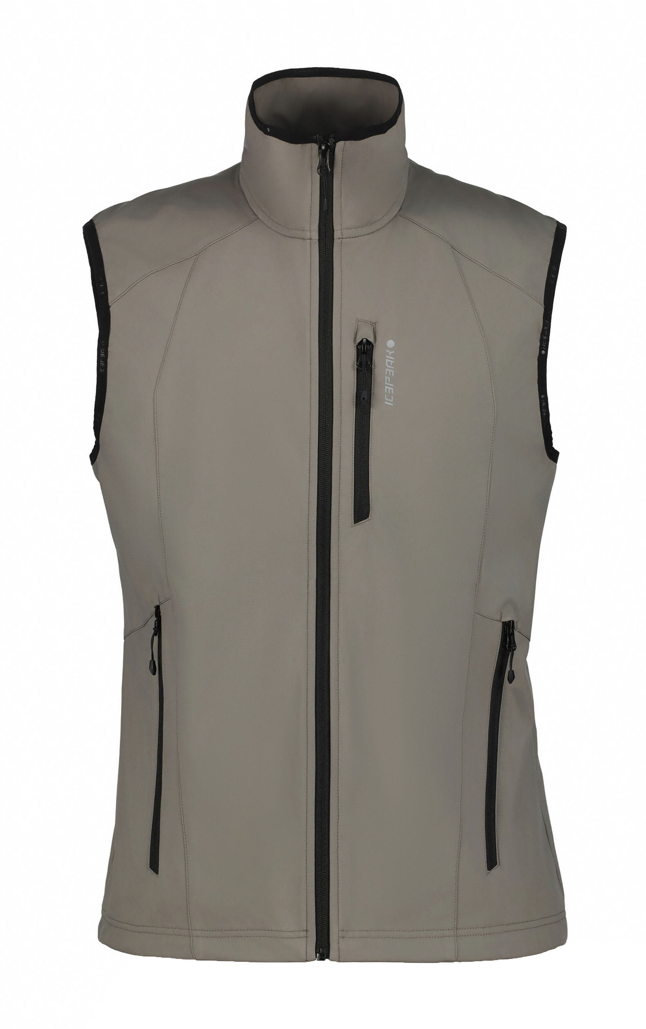 Icepeak Bogota Softshelll-Weste Herren grau