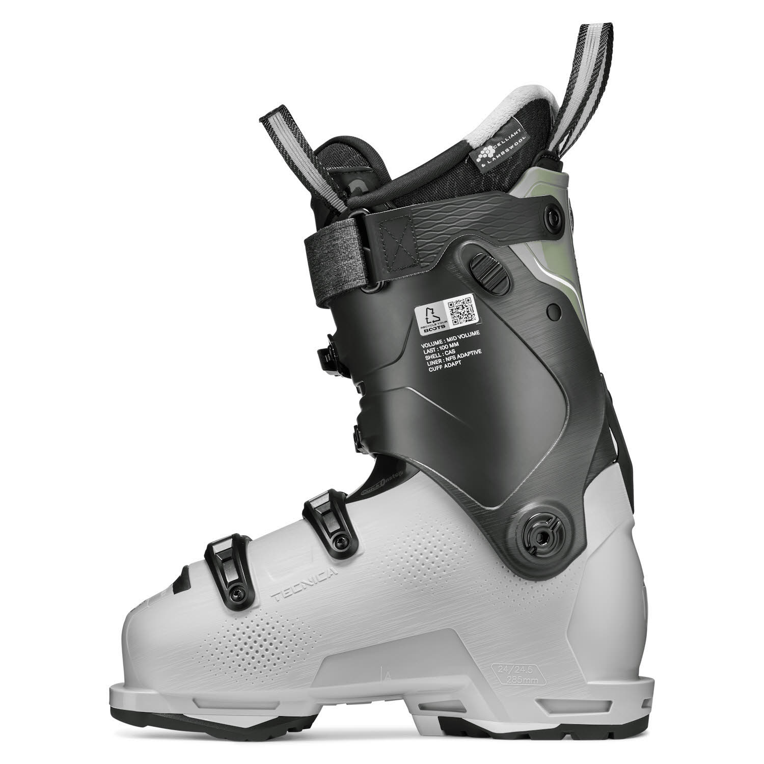 Tecnica Mach BOA MV 85 W GW Damen Skischuh Skistiefel grau